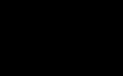 Sample Ishikawa fishbone diagram with a problem at the head and major cause branches extending from the spine